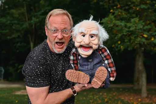 Mike Hemmelgarn and his friend `Marvin`.